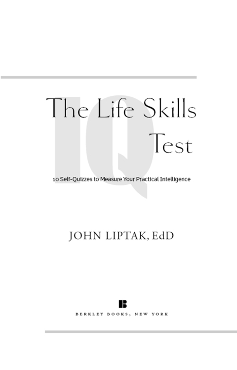 Cover image for book The Life Skills IQ Test