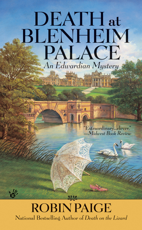 Cover image for book Death at Blenheim Palace