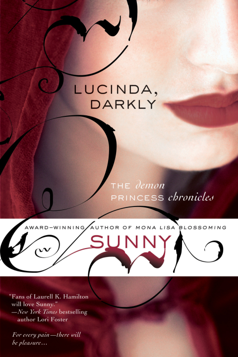 Cover image for book Lucinda, Darkly