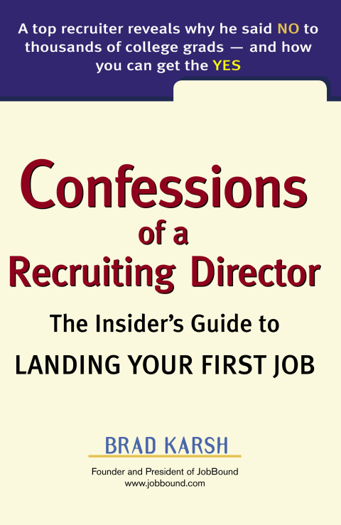 Cover image for book Confessions of a Recruiting Director