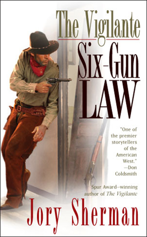 Cover image for book The Vigilante: Six-Gun Law