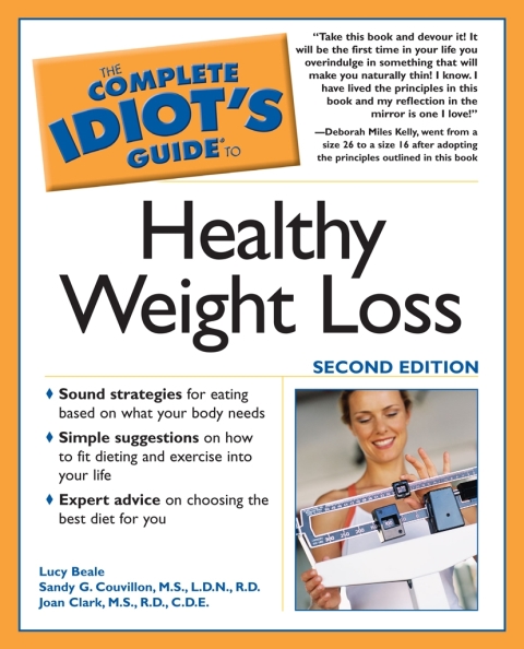 Cover image for book The Complete Idiot's Guide to Healthy Weight Loss, 2e