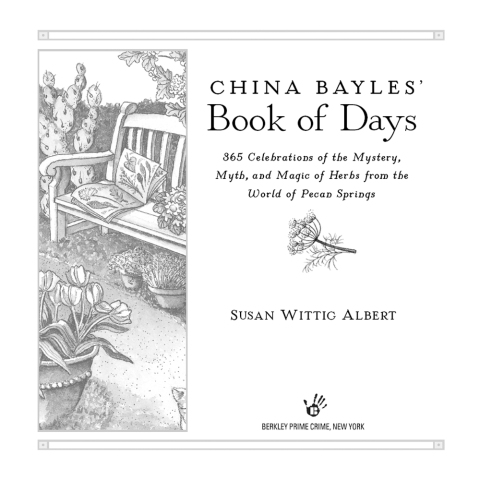 Cover image for book China Bayles' Book of Days