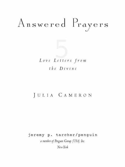 Cover image for book Answered Prayers