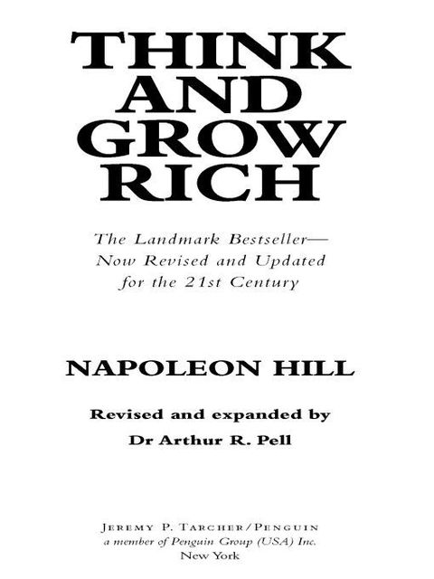 Cover image for book Think and Grow Rich