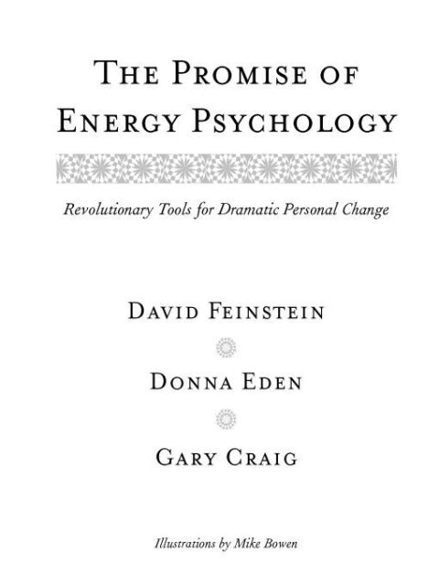 Cover image for book The Promise of Energy Psychology