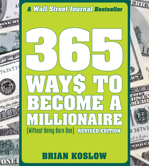 Cover image for book 365 Ways to Become a Millionaire