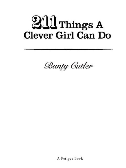 Cover image for book 211 Things a Clever Girl Can Do