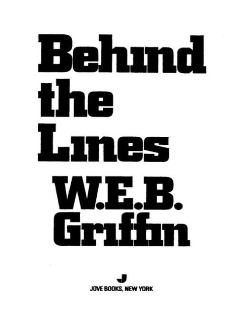Cover image for book Behind the Lines
