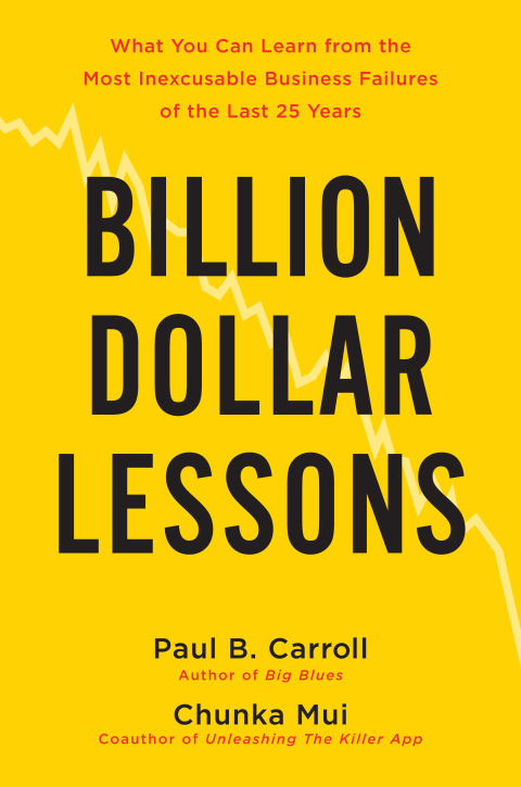 Cover image for book Billion Dollar Lessons