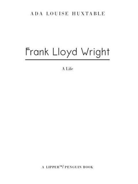 Cover image for book Frank Lloyd Wright