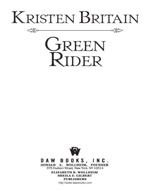 Cover image for book Green Rider