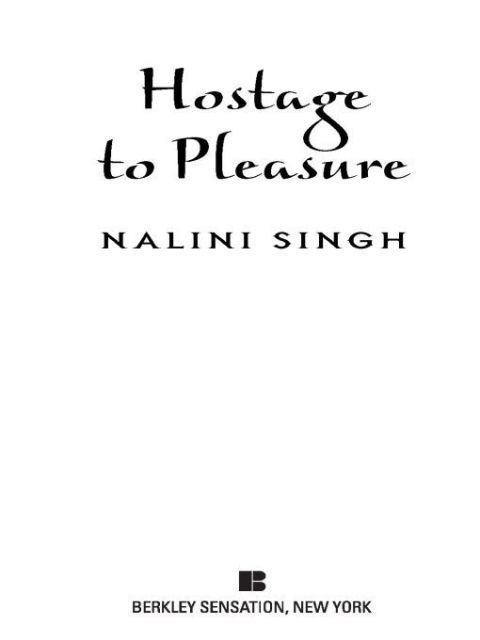 Cover image for book Hostage to Pleasure