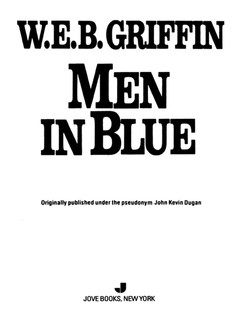 Cover image for book Men in Blue