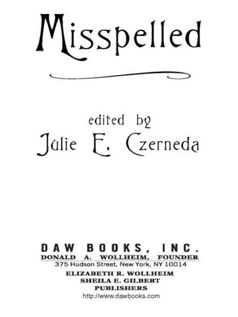 Cover image for book Misspelled