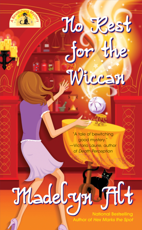Cover image for book No Rest for the Wiccan