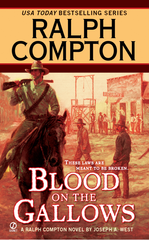 Cover image for book Ralph Compton Blood on the Gallows