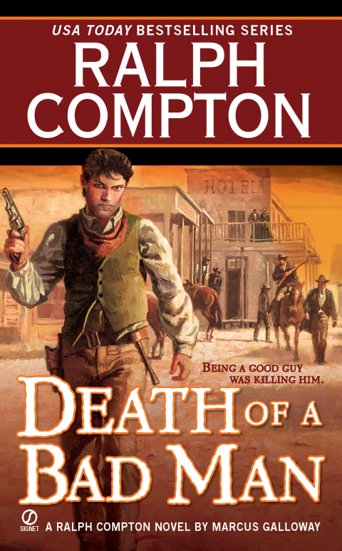 Cover image for book Ralph Compton Death of a Bad Man
