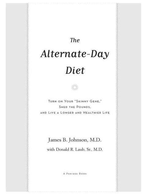 Cover image for book The Alternate-Day Diet