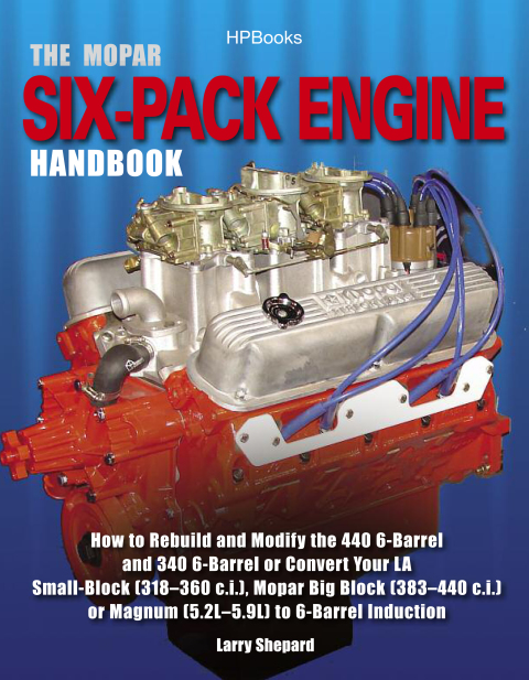 Cover image for book The Mopar Six-Pack Engine Handbook HP1528