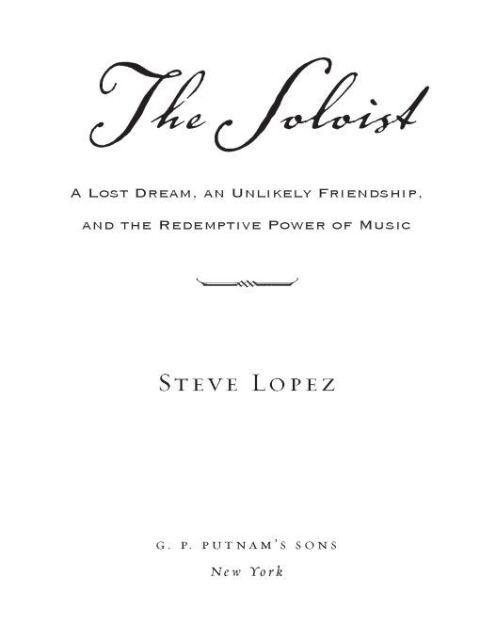 Cover image for book The Soloist