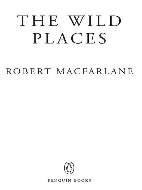 Cover image for book The Wild Places