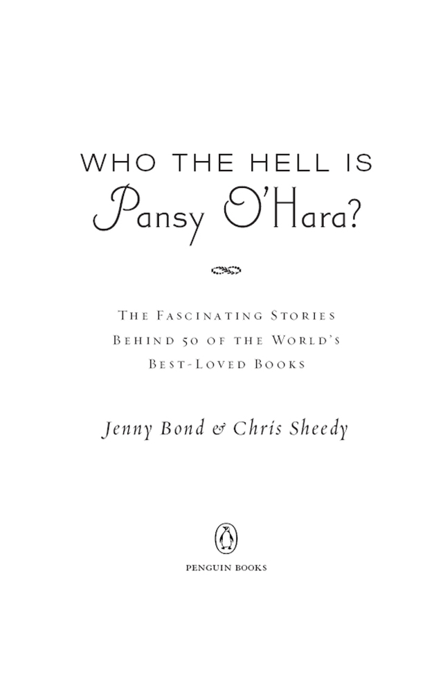 Who the Hell Is Pansy O'Hara?