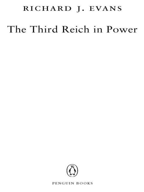 Cover image for book The Third Reich in Power