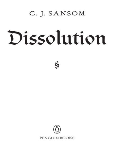 Cover image for book Dissolution