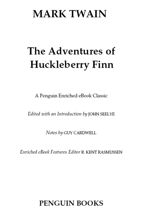 Cover image for book The Adventures of Huckleberry Finn