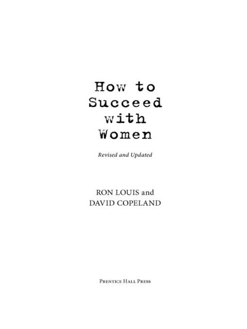 Cover image for book How to Succeed with Women, Revised and Updated