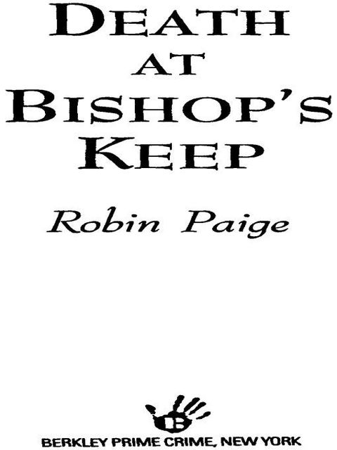 Cover image for book Death at Bishop's Keep
