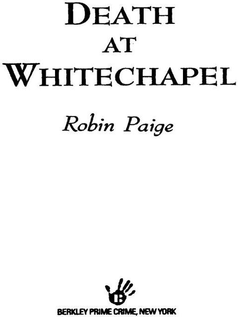Cover image for book Death at Whitechapel