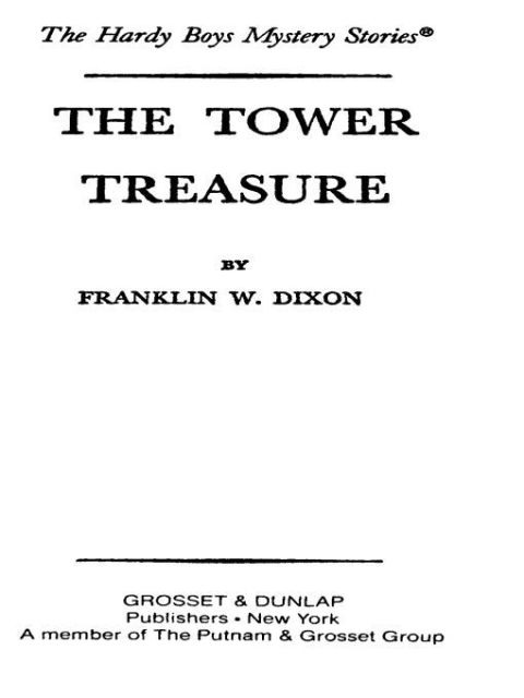 Cover image for book Hardy Boys 01: The Tower Treasure