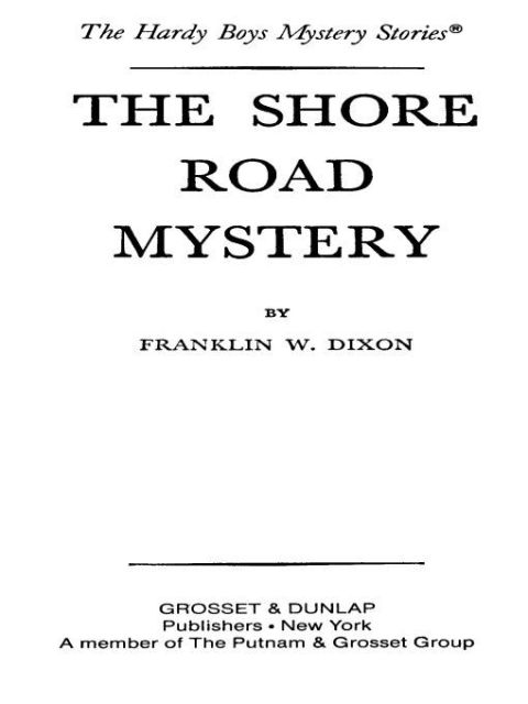 Cover image for book Hardy Boys 06: The Shore Road Mystery