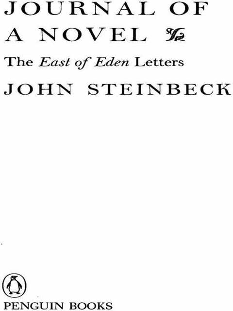 Cover image for book Journal of a Novel