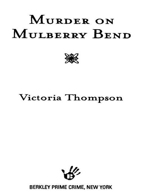 Cover image for book Murder on Mulberry Bend