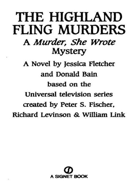 Cover image for book Murder, She Wrote: Highland Fling Murders