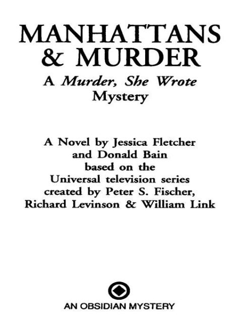 Cover image for book Murder, She Wrote: Manhattans & Murder