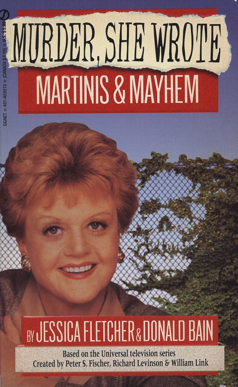 Cover image for book Murder, She Wrote: Martinis and Mayhem