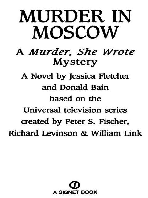 Cover image for book Murder, She Wrote: Murder in Moscow