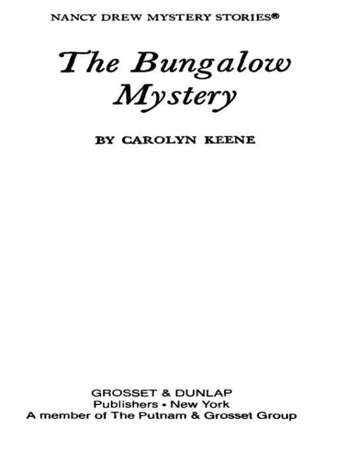 Cover image for book Nancy Drew 03: The Bungalow Mystery