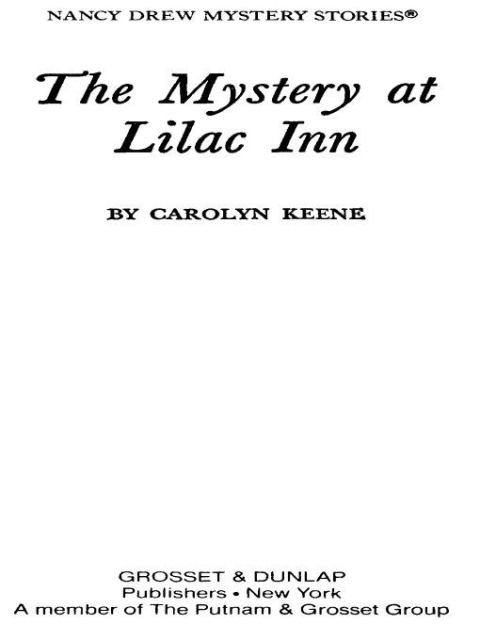 Cover image for book Nancy Drew 04: The Mystery at Lilac Inn