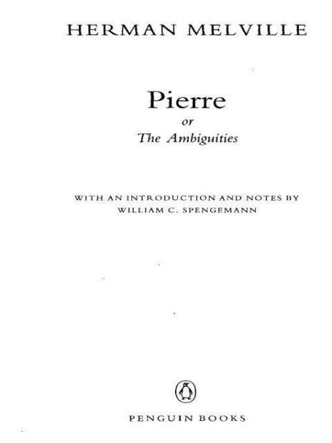 Cover image for book Pierre