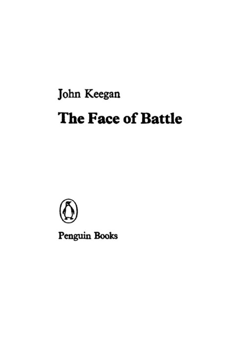 Cover image for book The Face of Battle