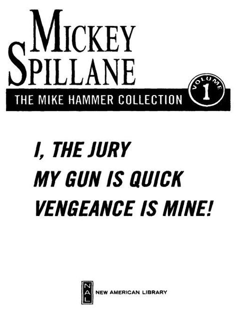 Cover image for book The Mike Hammer Collection, Volume I