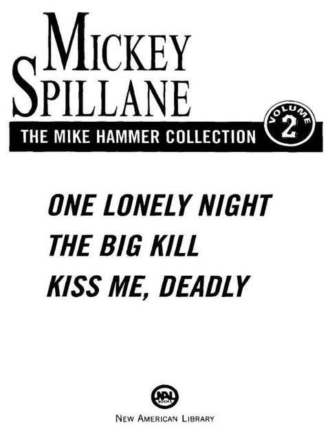 Cover image for book The Mike Hammer Collection, Volume II