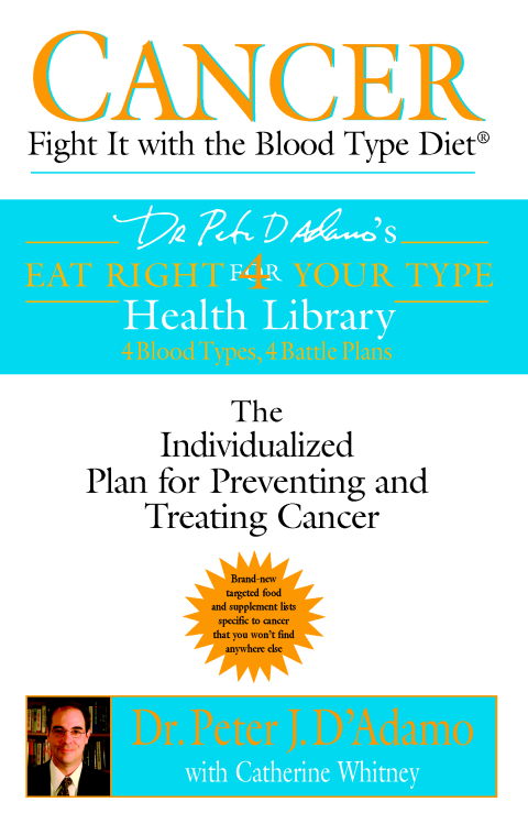 Cover image for book Cancer: Fight It with the Blood Type Diet