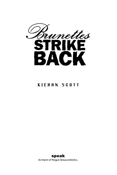 Cover image for book Brunettes Strike Back