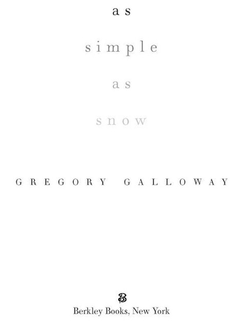 Cover image for book As Simple as Snow
